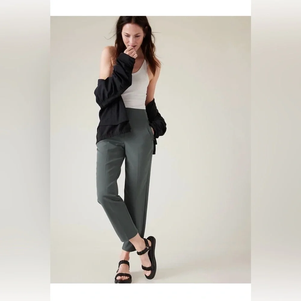 ATHLETA Endless Pant 20 Bali Green 533636 - Picture 1 of 6